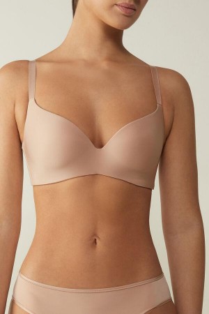 Intimissimi Adele Triangle in Ultralight Microfiber Podprsenky Damske Béžové | SK ZG1421