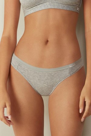 Intimissimi Bavlnene Brazilian Nohavičky Damske Svetlo Siva | SK LH2567