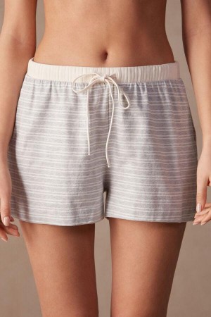 Intimissimi Bežná Sunday Shorts Pyžamá Damske Siva Svetlo Žlté Béžové | SK MA1973