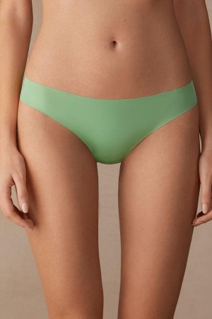 Intimissimi Brazilian in Seamless Ultra Light Microfiber Nohavičky Damske Mätové | SK XF2487