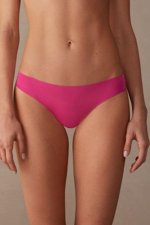 Intimissimi Brazilian in Seamless Ultra Light Microfiber Nohavičky Damske Ruzove | SK FM2494