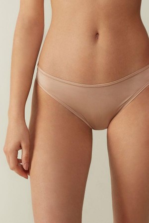 Intimissimi Brazilian in Ultralight Microfiber Nohavičky Damske Béžové | SK MA2534