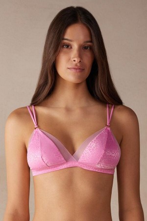 Intimissimi Cool Minimal Emma Triangle Podprsenky Damske Ruzove | SK CE1371