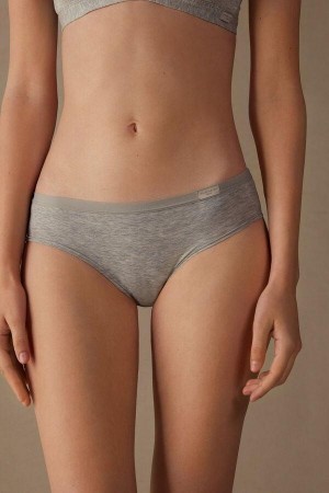 Intimissimi Cozy in Bavlnene Nohavičky Damske Svetlo Siva | SK TV2399