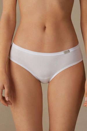 Intimissimi Cozy in Bavlnene Nohavičky Damske Biele | SK RW2400