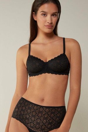 Intimissimi Daniela Balconette in Cipkovane Podprsenky Damske Čierne | SK OR1592