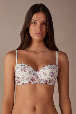 Intimissimi Dreaming of Spring Sofia Balconette Podprsenky Damske Biele | SK VD1008