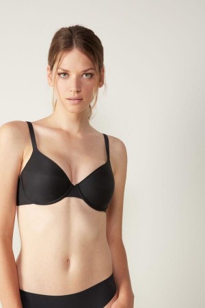Intimissimi Francesca Ultralight Microfiber Balconette Podprsenky Damske Čierne | SK HK1105