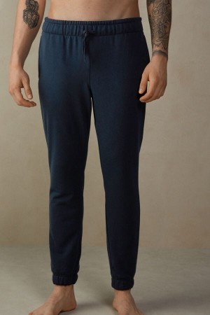 Intimissimi Full Length Lahke Sweat Nohavice Panske Modre | SK NB2968