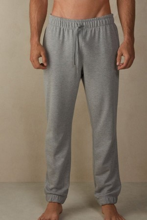 Intimissimi Full Length Lahke Sweat Nohavice Panske Siva | SK BC2969