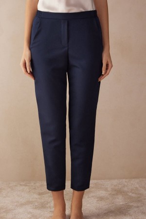 Intimissimi Full Length with Pockets Nohavice Damske Modre | SK RW1795