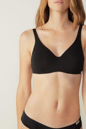 Intimissimi Greta Balconette in Bavlnene Podprsenky Damske Čierne | SK FM1103