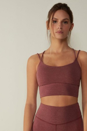 Intimissimi In Action Polstrované Podprsenky Damske Bordove | SK QZ1246
