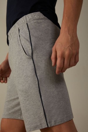 Intimissimi Jersey Shorts Pyžamá Panske Svetlo Siva | SK WY2868