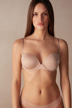Intimissimi Multi-functional Anna Balconette in Ultralight Microfiber Podprsenky Damske Béžové | SK HK1495