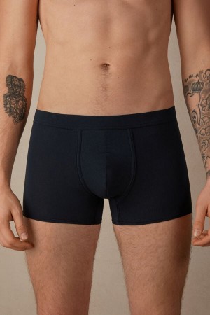 Intimissimi Natural Fresh Supima® Bavlnene Boxer Panske Modre | SK OR2630