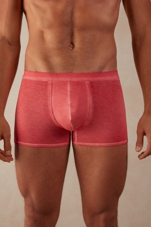 Intimissimi Natural Fresh Supima® Bavlnene Boxer Panske Červené | SK VD2660