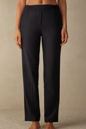 Intimissimi Rovno Cut with Pockets Nohavice Damske Čierne | SK QZ1792
