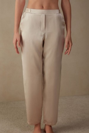 Intimissimi Rovno Silk Nohavice Damske Ruzove | SK NB1790
