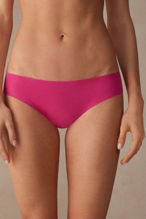 Intimissimi Seamless Supima® Bavlnene Nohavičky Damske Ruzove | SK NB2379