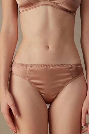 Intimissimi Silk Cheeky Briefs Nohavičky Damske Ruzove | SK YU2554