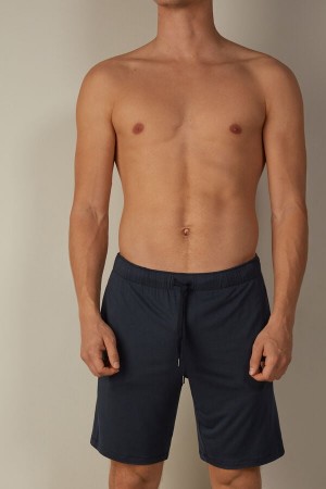 Intimissimi Silk and Modal Shorts Pyžamá Panske Modre | SK RW2866