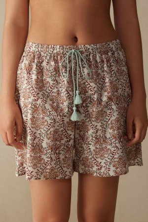 Intimissimi Spices Garden Bavlnene Trousers Pyžamá Damske Viacfarebný | SK SO2011
