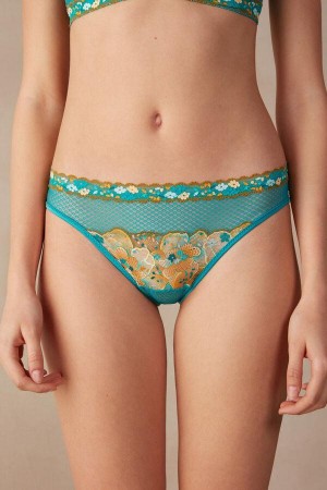Intimissimi Summer Vibes Nohavičky Damske Tyrkysové Modre | SK YU2346