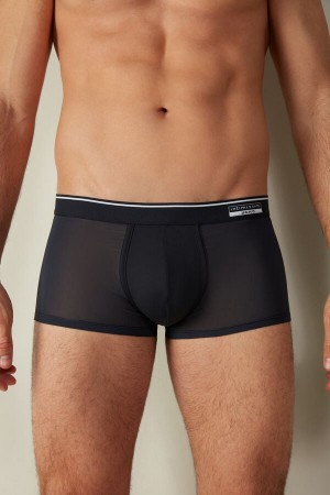 Intimissimi Super Fresh Micro-mesh Boxer Panske Modre | SK LH2593
