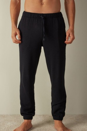 Intimissimi Tricot Pants Pyžamá Panske Modre | SK NB2871