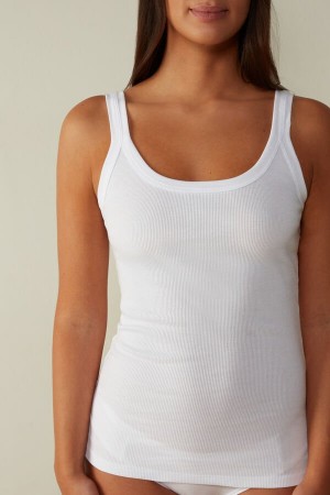 Intimissimi in Supima® Bavlnene Tielko Damske Biele | SK ZG1681